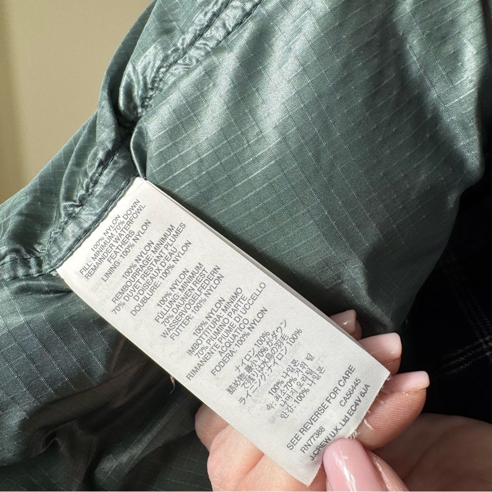 J. Crew Teal Outerwear Vest - Picture 8 of 8